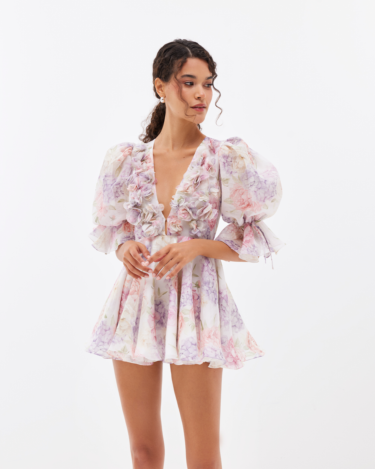 Summer romance in full bloom dress