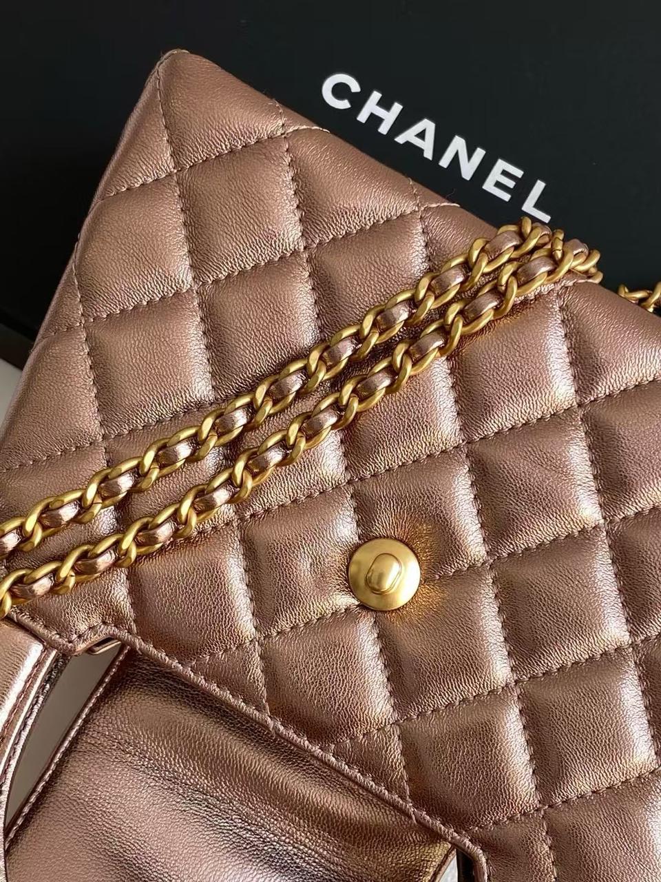 Chanel Mini Top Handle Flap Bag