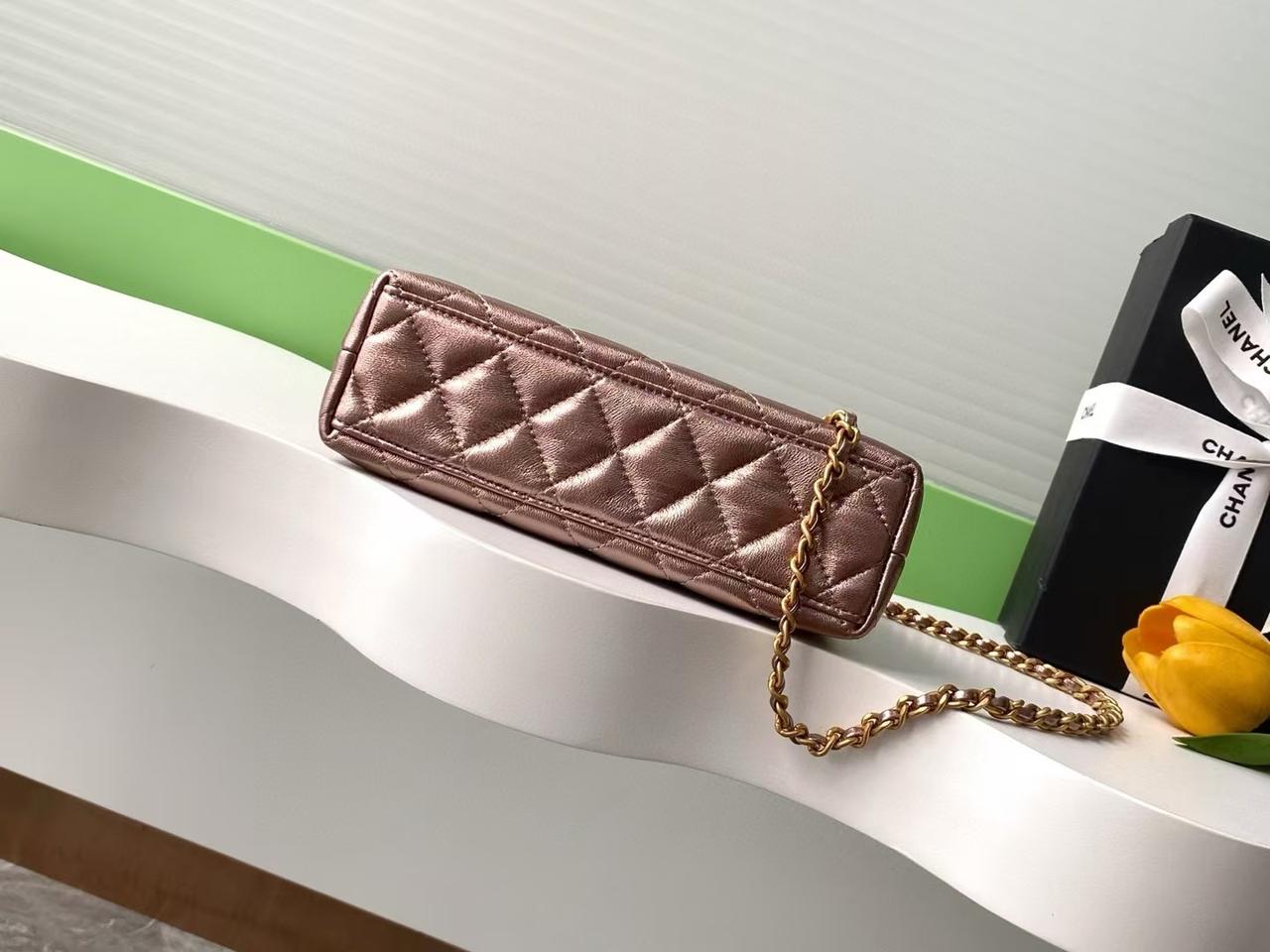 Chanel Mini Top Handle Flap Bag