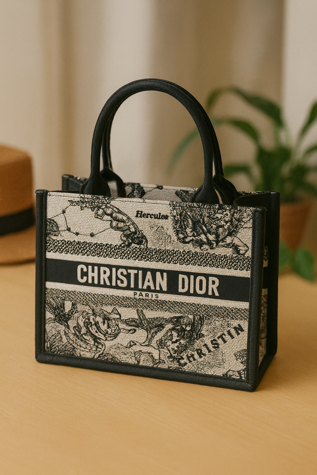 Dior Book Tote – Mini Size (Toile de Jouy / Astrology Print)