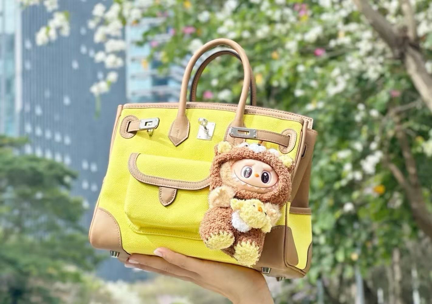 Hermès Birkin Canvas Illustrated Bag – Trompe L’oeil Design