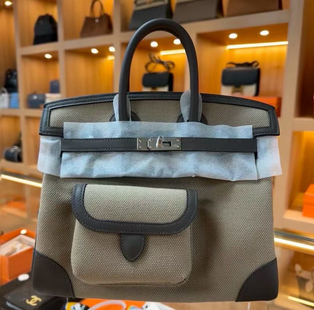 Hermès Birkin Canvas Illustrated Bag – Trompe L’oeil Design