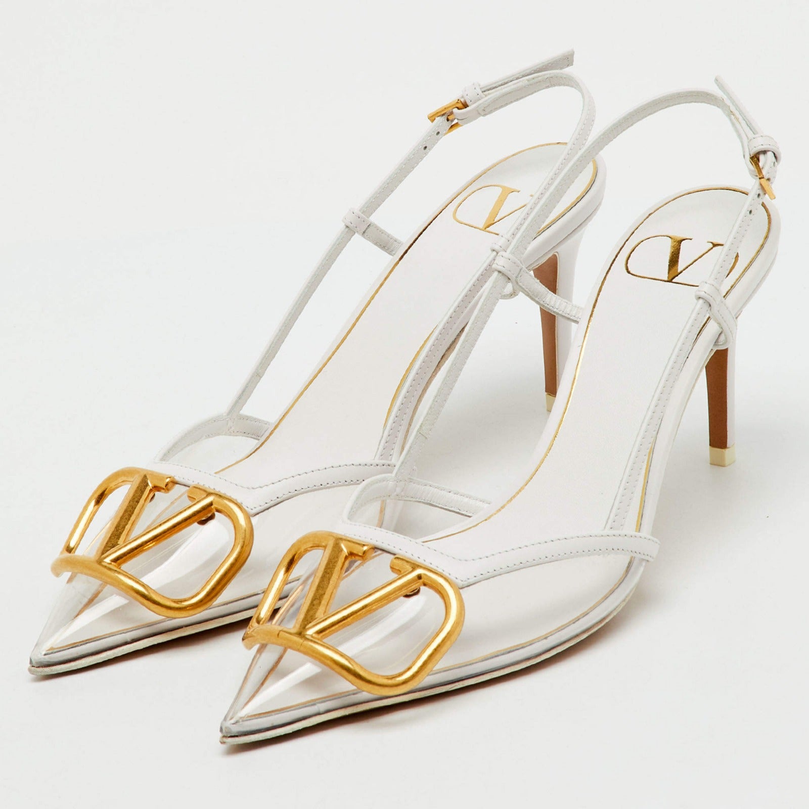 Valentino V-Signature Slingback Heel