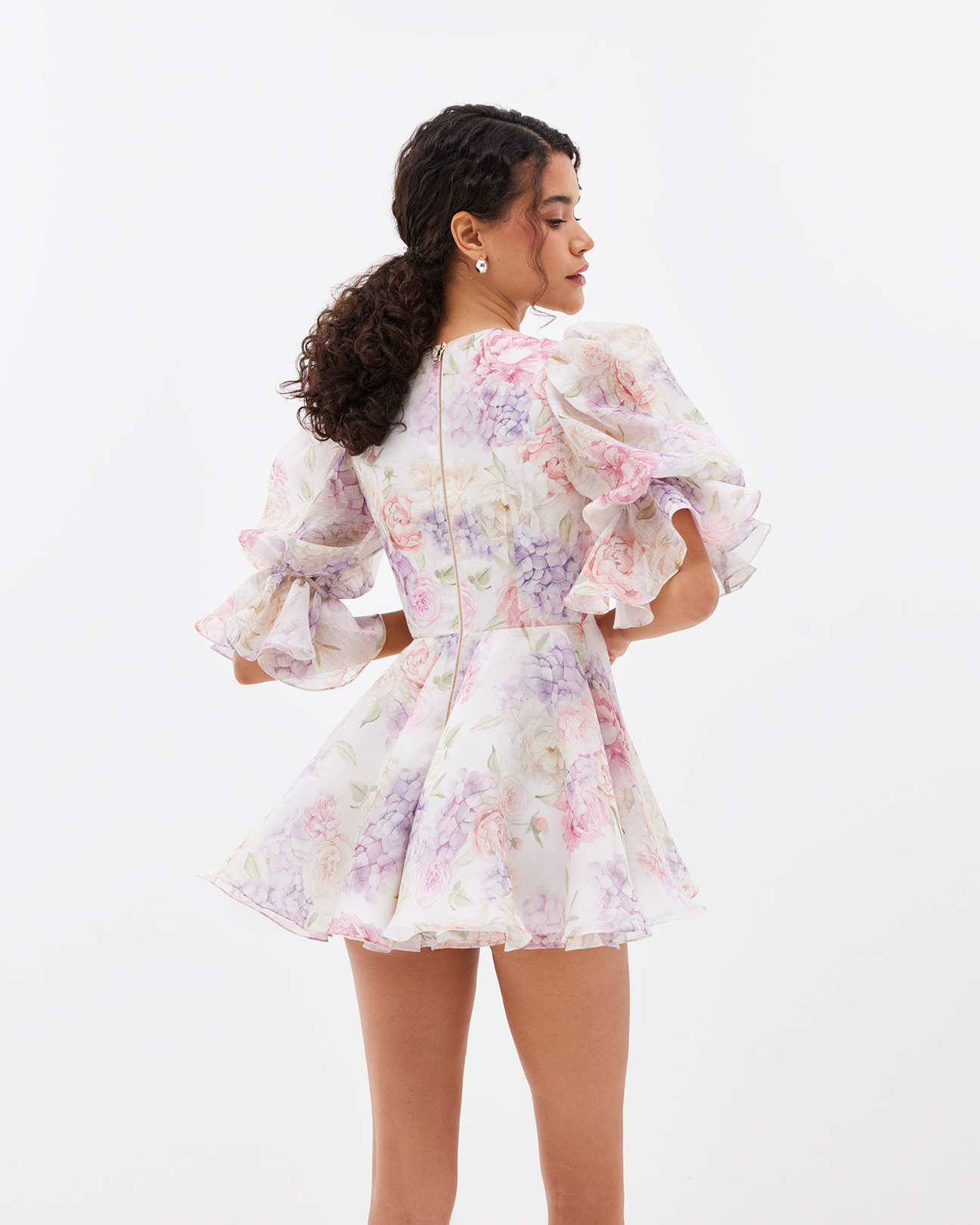 Summer romance in full bloom dress