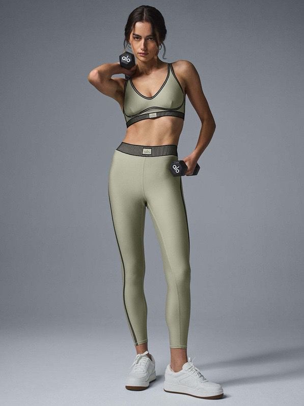 Alo Activewear Set – Top + High-Waisted Legging