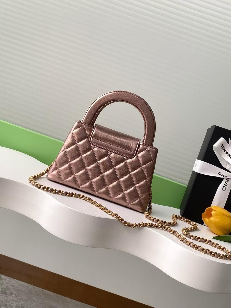 Chanel Mini Top Handle Flap Bag