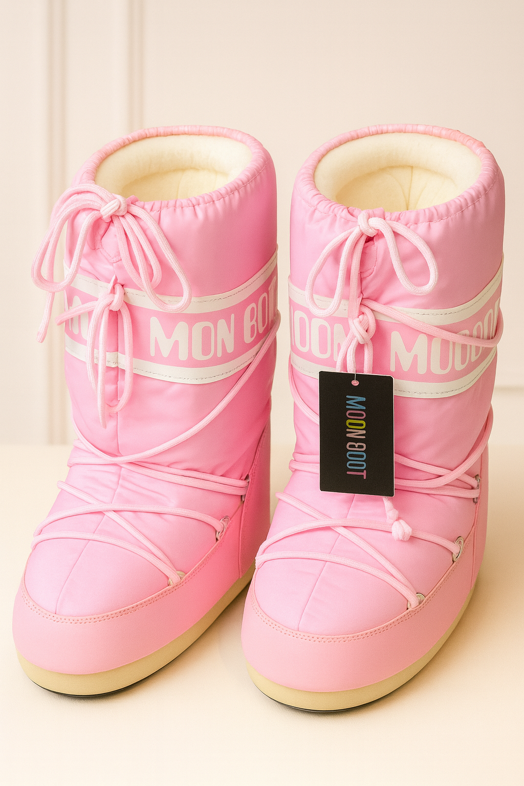 Moon Boot Icon Nylon Pink