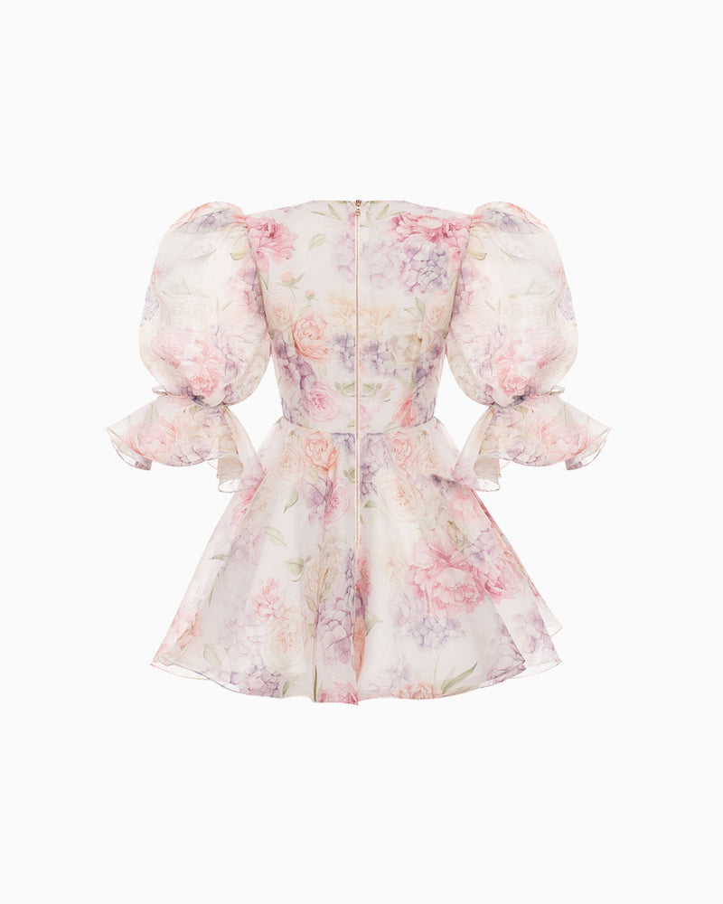 Summer romance in full bloom dress