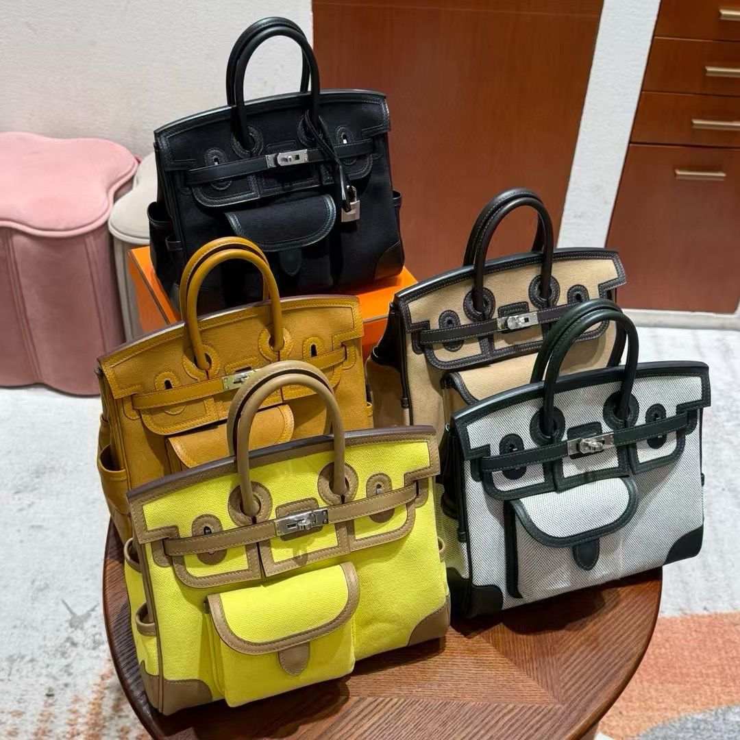 Hermès Birkin Canvas Illustrated Bag – Trompe L’oeil Design