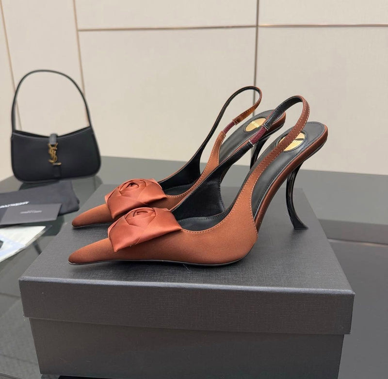 Saint Laurent Opium Slingbacks