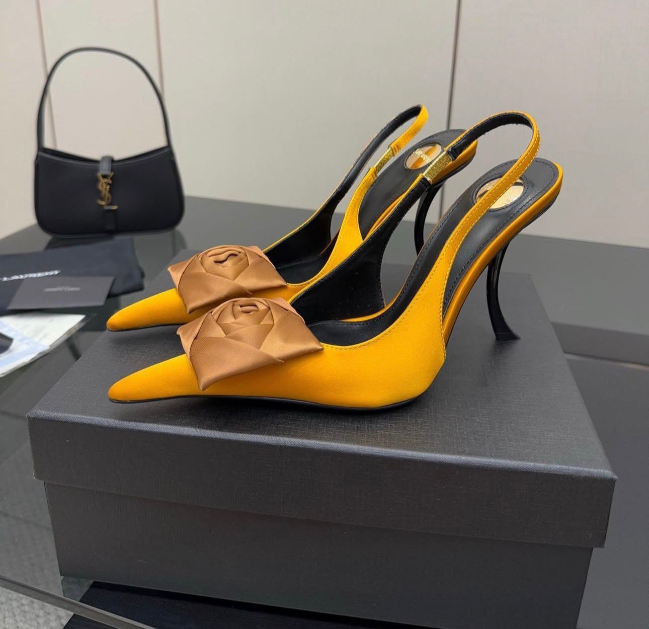 Saint Laurent Opium Slingbacks