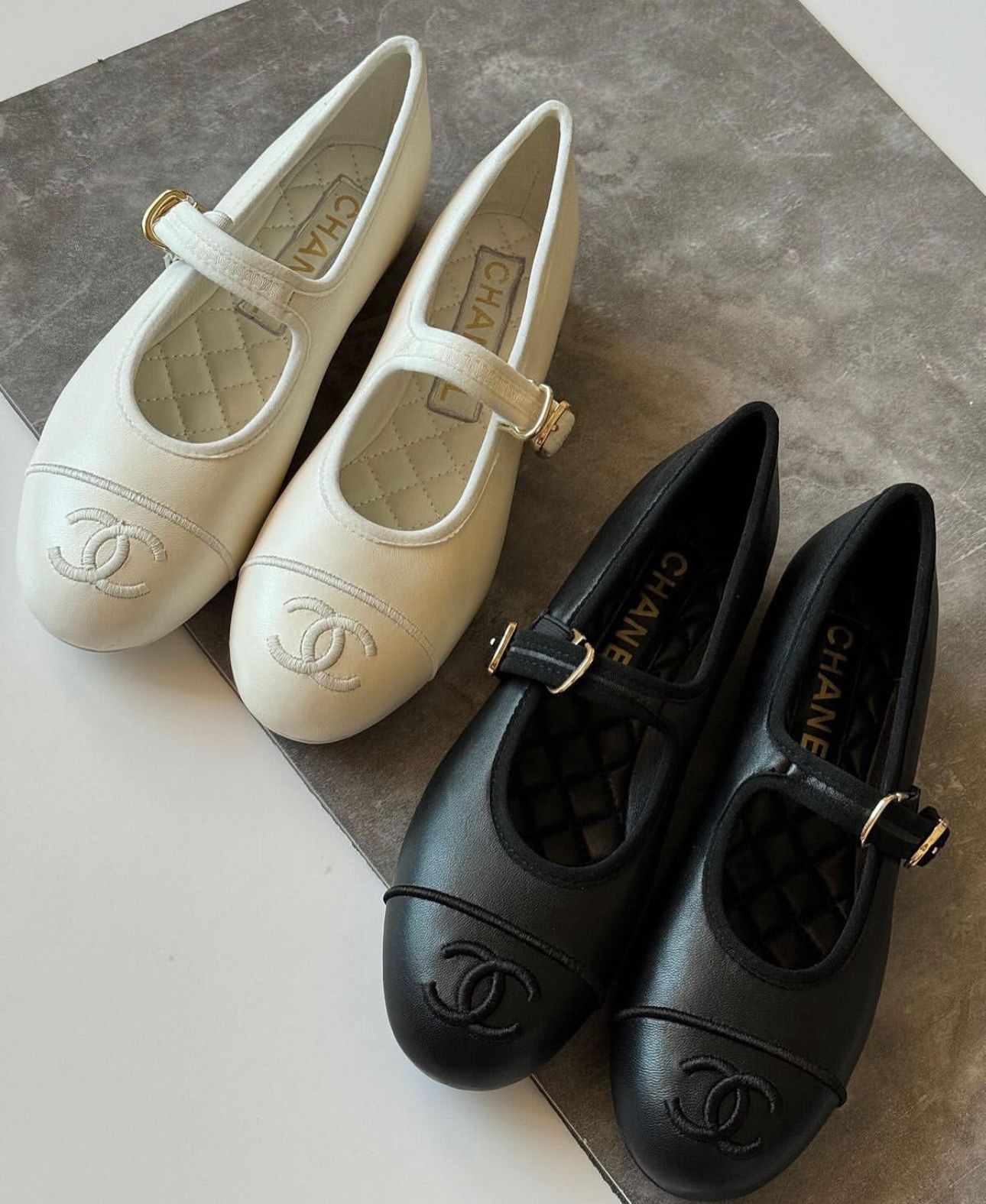 Maryjane Chanel flat shoes