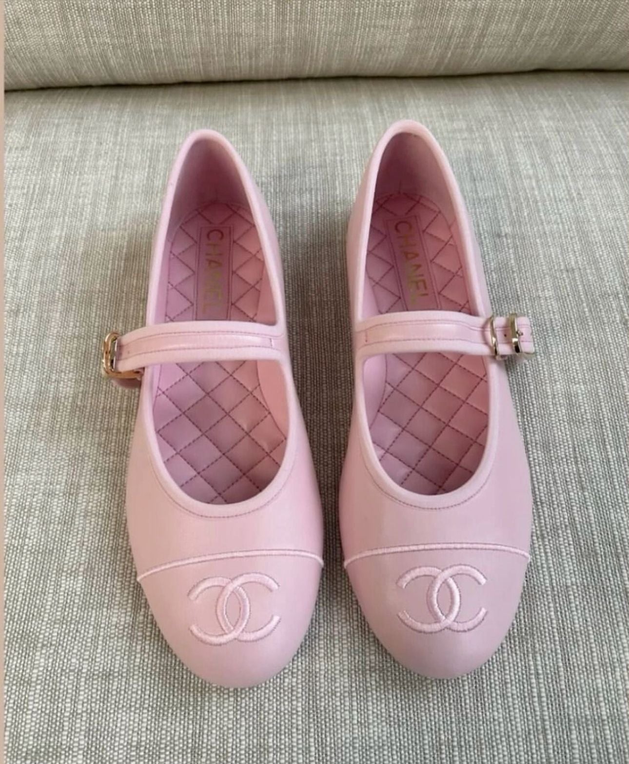 Maryjane Chanel flat shoes
